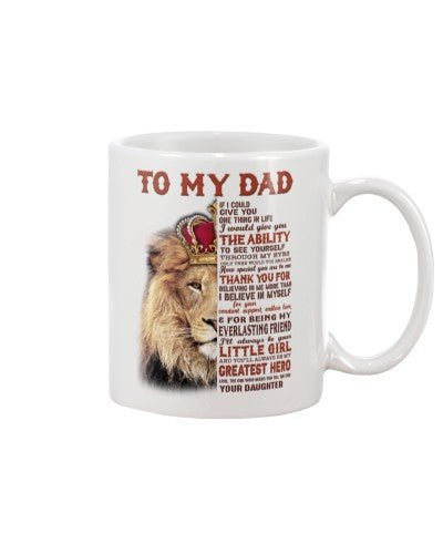 Daughter mug lion dad thankufor daughter htte