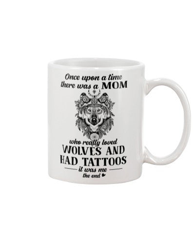 Daughter mug mom wolves tattoos htte