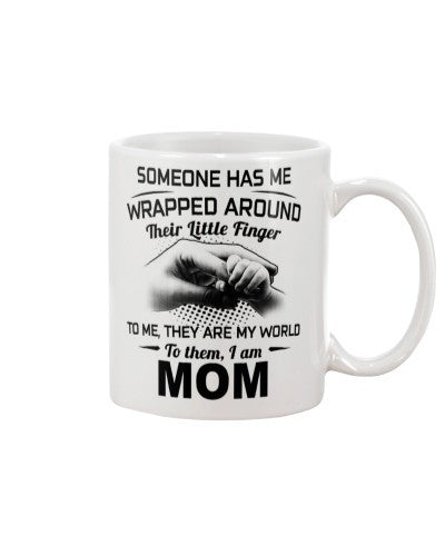 Daughter mug sam warpped finger mom htte