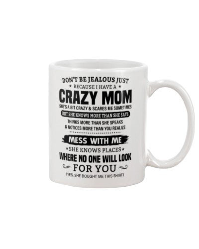 Daughter mug crazy mom foru htte