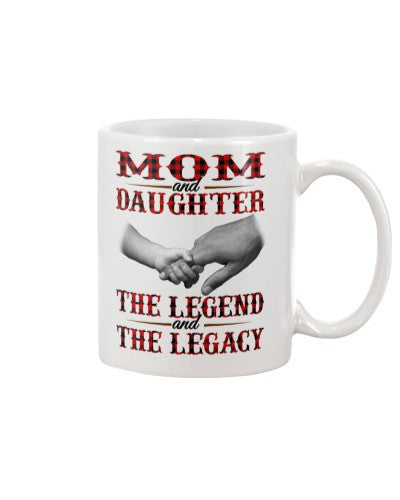 Daughter mug daughter mom legend legacy diub htte