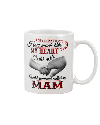 Daughter mug heart called mam deud ngnh