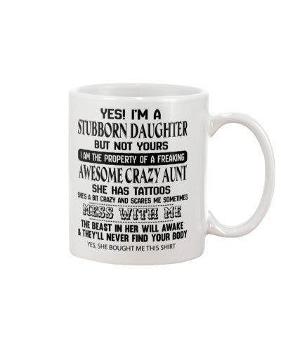 Daughter mug yia daughter mom tattoos mess ngvt aunt