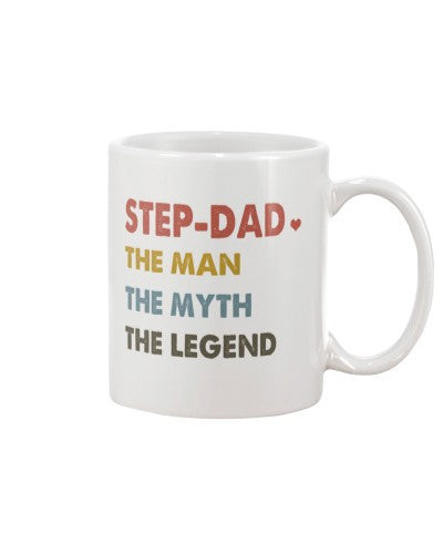 Daughter mug stepdad man myth legend ngvt