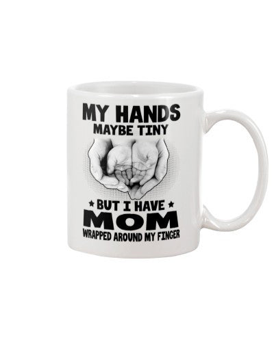 Daughter mug mom daughter wrapped finger lchv