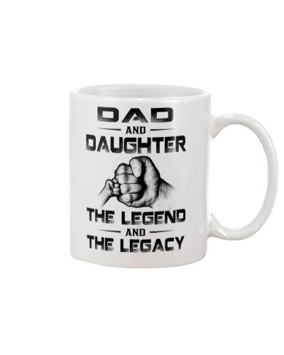 Daughter mug grandma granddau legend and legacy htte