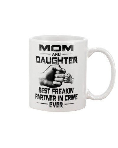 Daughter mug tqh mom daughter best partner 1