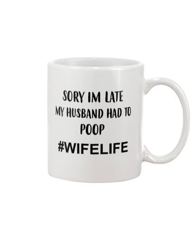 Daughter mug tqh husband poop