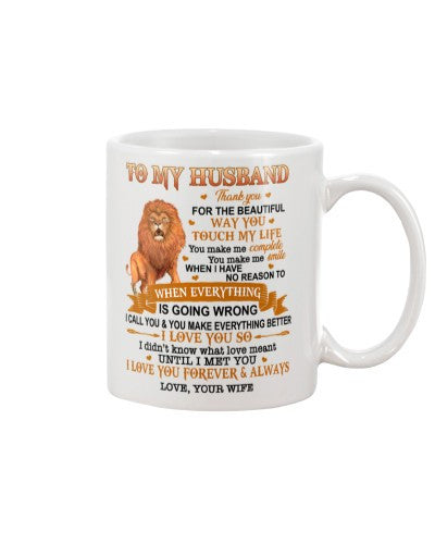 Wife mug husband everything wife dhub ntmn