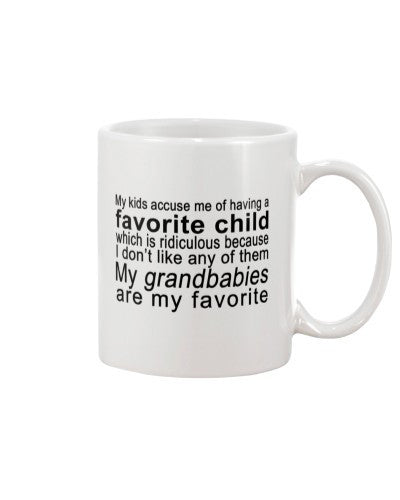 Grandmother mug tqh my favourite child