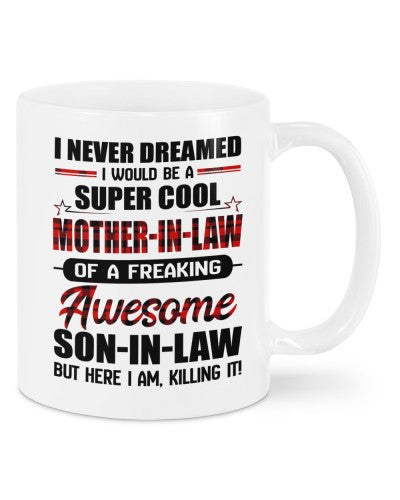 Son In Law mug super motheril sonil dauc trth