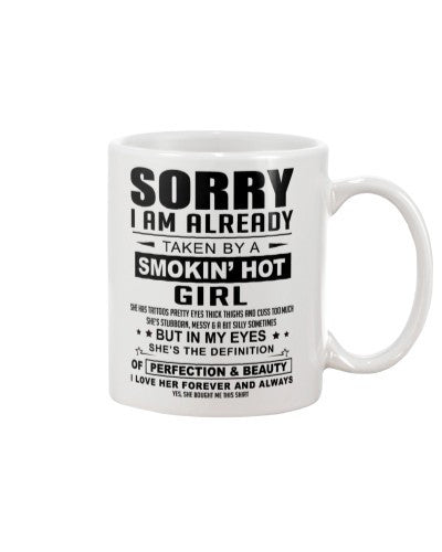 Husband mug sorry smokin girl httee