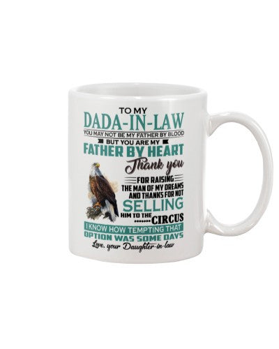 Daughter In Law mug-mug eagle dada inlaw circus daughter htte