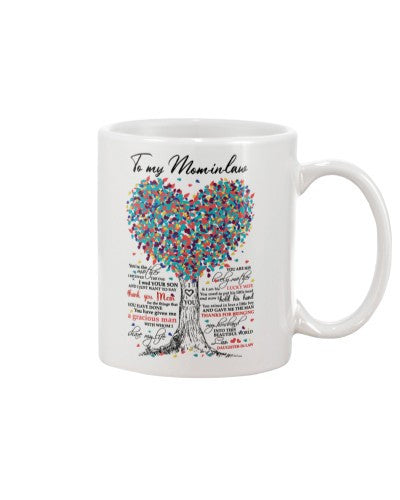 Daughter In Law mug mom inlaw daughter thankfor ntmn