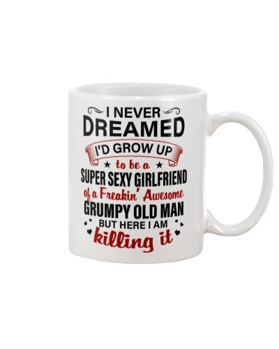 Husband mug dreamed super girlfriend deub htte
