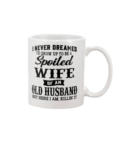 Husband mug spoiled wife husband diud ntmn 2