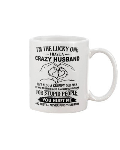 Husband mug lucky one husband people lchv
