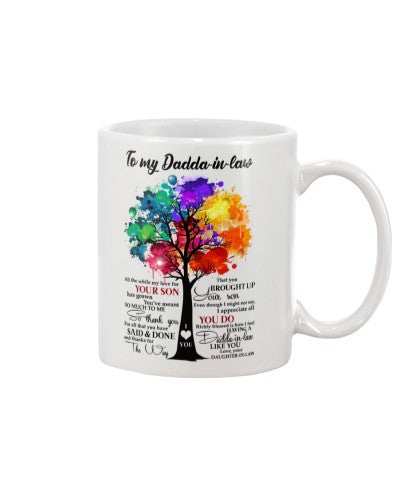 Daughter In Law mug daddainlaw broughtup dauinlaw htte