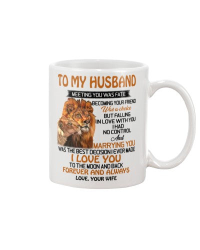 Husband mug husband becoming love wife dhub ngvtt
