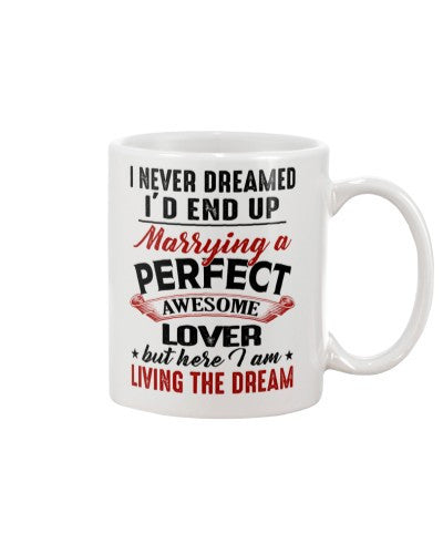 Wife mug marrying lover awesome husband deub htteh