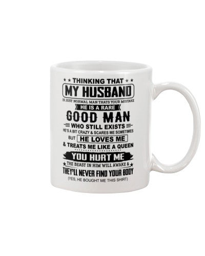 Wife mug thinking husband goodman ntmn