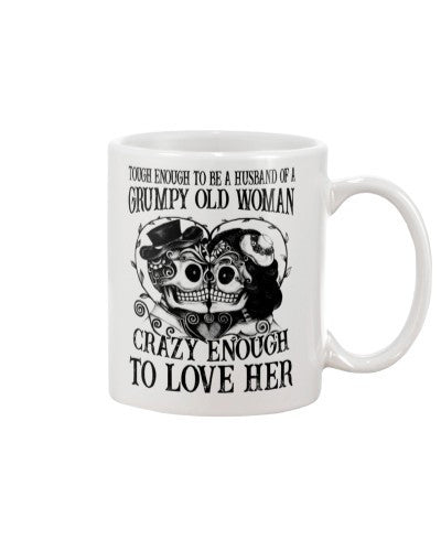 Husband mug grumpy old woman husband love htte