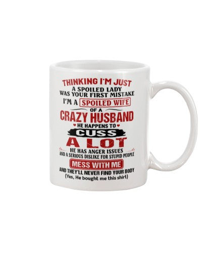 Husband mug tqh wife husband alot