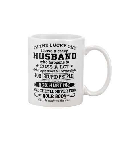 Husband mug lucky husband cuss hurt ngvt