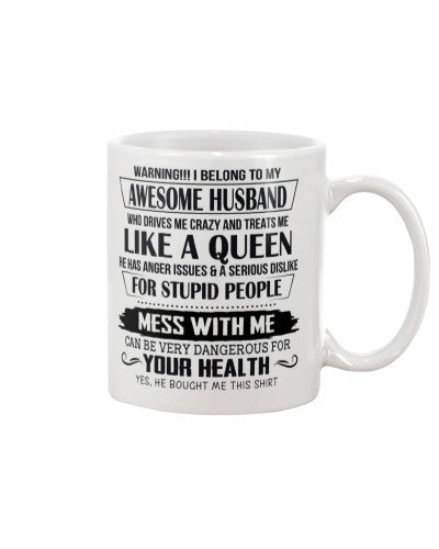 Husband mug ibtm husband awesome like queen htte