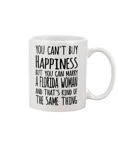 Wife mug happiness florida woman httee