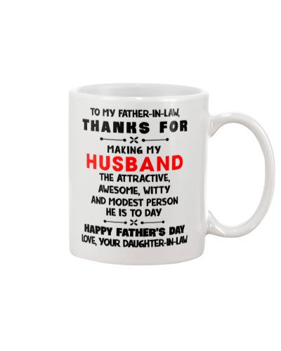 Daughter In Law mug father inlaw making daughter inlaw htte