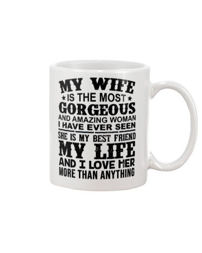 Wife mug tqh wife most gorgeous djub