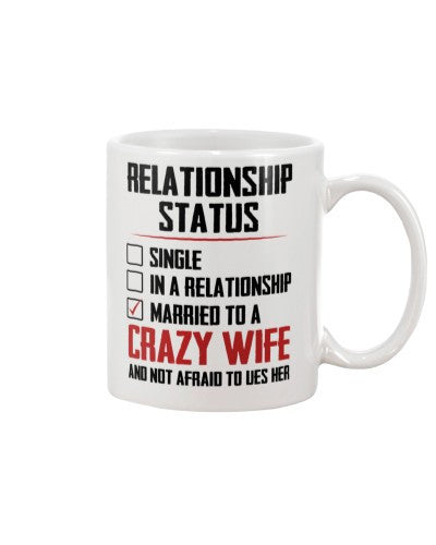 Husband mug relationship wife crazy htte