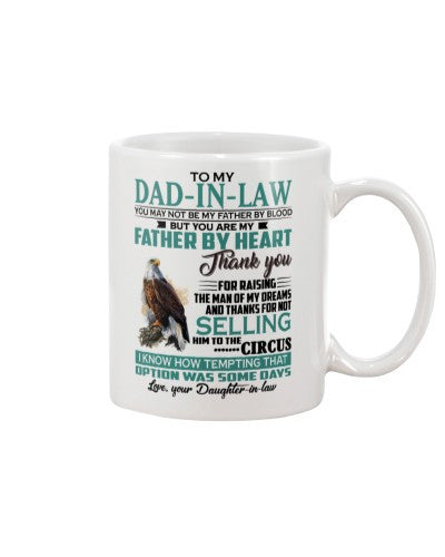 Daughter In Law mug-mug eagle dad inlaw circus daughter htte