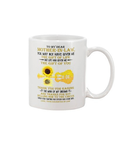 Daughter In Law mug motherinlaw thankyou for daughterinlaw ntmn
