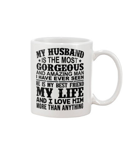 Husband mug tqh husband most gorgeous djub
