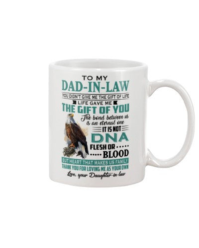 Daughter In Law mug dad inlaw dna daughter inlaw ntmn