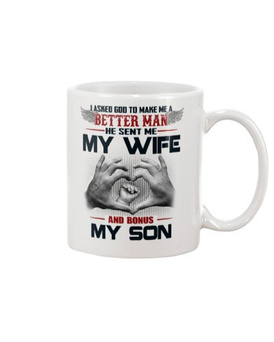 Husband mug better man bonus son htte