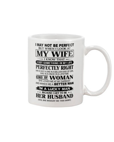 Husband mug perfect wife husband ntmn