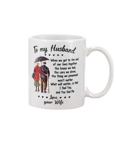 Husband mug husband wife live together ntmn