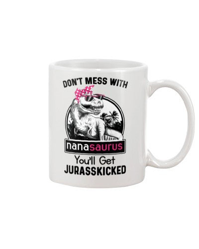 Grandmother mug nanasaurus tqh