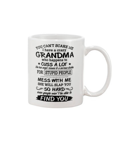 Grandmother mug scareme grandma ngvt