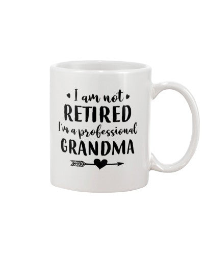 Grandmother mug tqh ian retired grandma