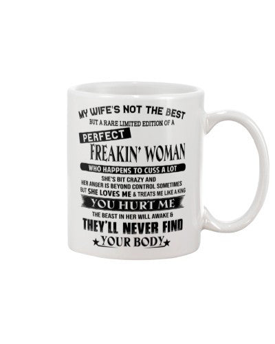 Wife mug wife best freakinwoman ntmn