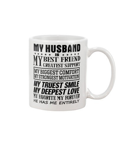 Wife mug husband greatest support htte