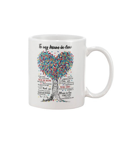 Daughter In Law mug mum inlaw youdo daughter htte