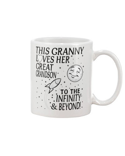 Grandmother mug granny great grandson