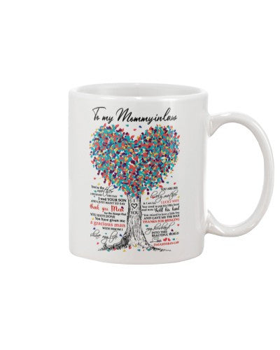 Daughter In Law mug mommy inlaw daughter thankfor ntmn