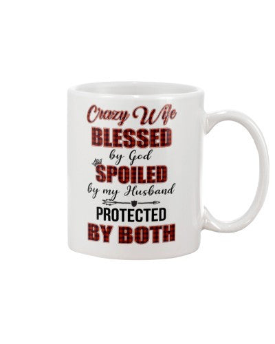 Husband mug crazy wife spolied husband both ngvt