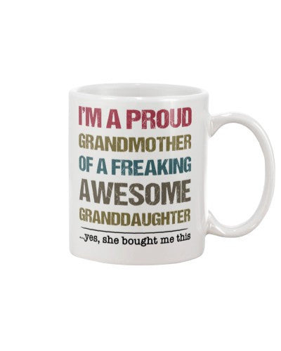 Grandmother mug grandmother freaking granddau htte